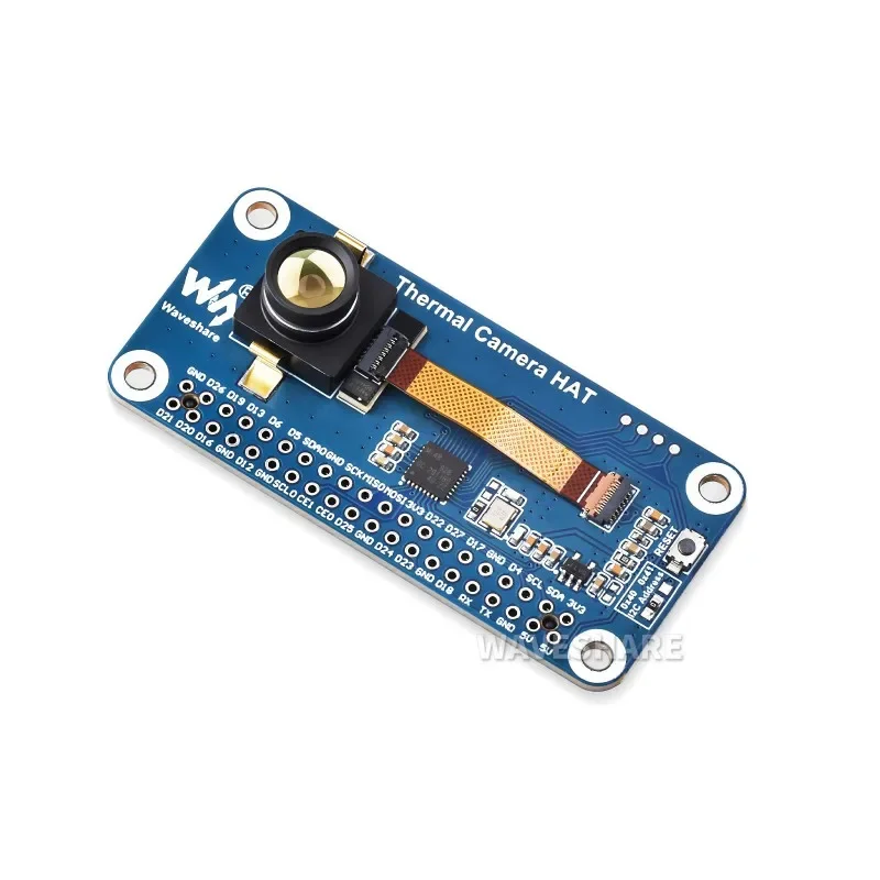 

Long-wave IR Thermal Imaging Camera Module, 80×62 Pixels, 45°FOV, Available with 40PIN GPIO Header or Type-C Port