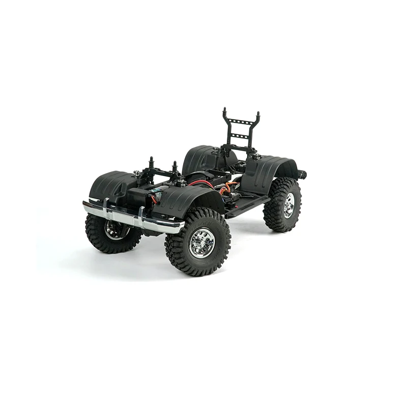CROSSRC 1/10 RC 4x4 Crawler Car EMO AT4 Painted Motor Servo 60A ESC 2.4G Lights Remote Controlled Outdoors Toys Model TH19218 5