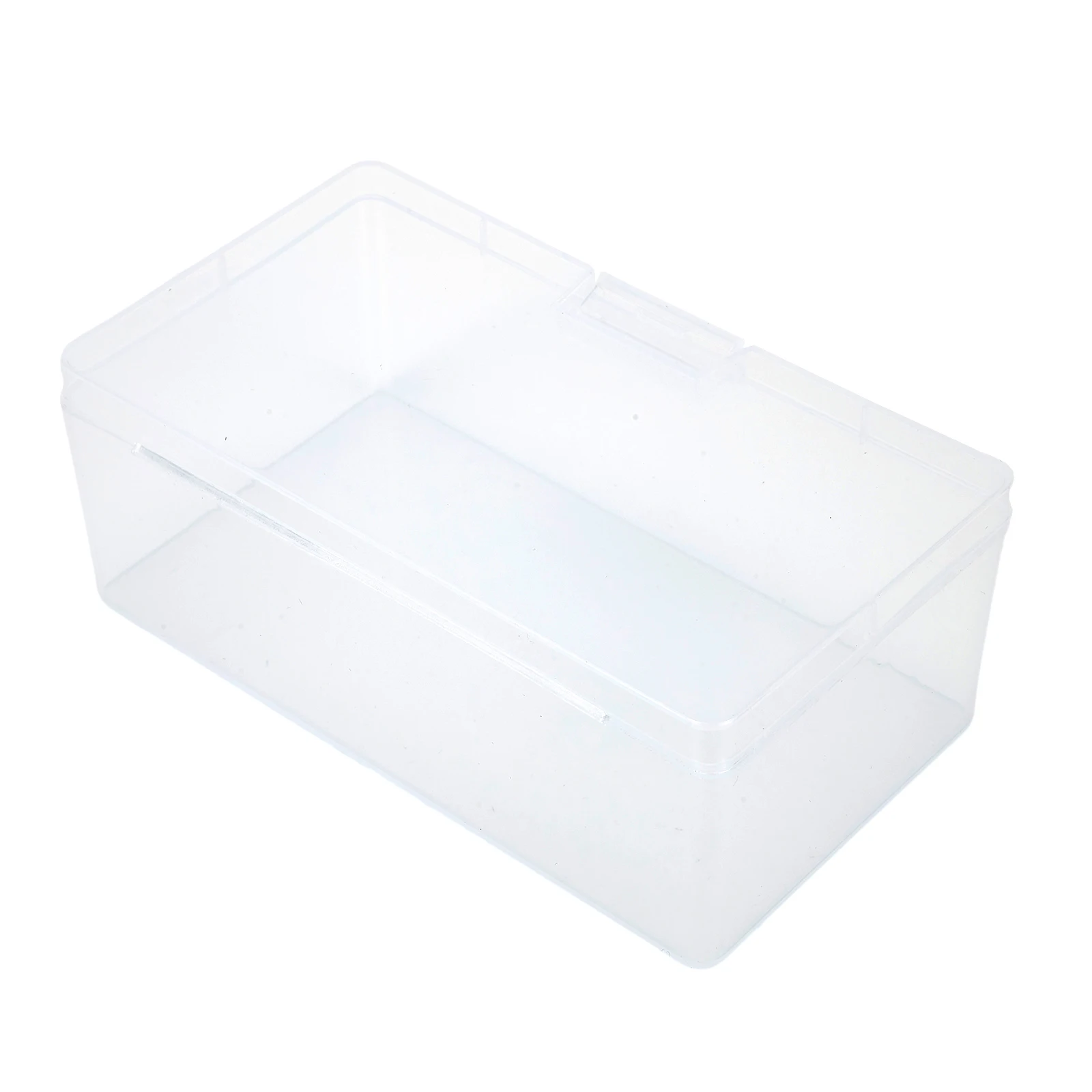 

Rectangular Plastic Transparent With Lid Storage Box Collection Container Case Multipurpose Home Storage Box For ID Cards Coins
