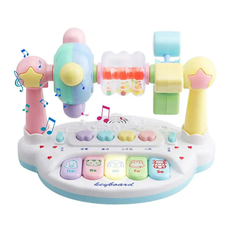 

Baby Keyboard Piano Toy Kids Musical Instrument Keyboard Kids Musical Developmental Early Educational Toys With Lights Gifts For