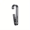 Large Laundry Hook,  Multipurpose Clothes Clip Hook, Plastic Strong Clothes Hanger, S-shape Hook For Clothing Drying Rack 3