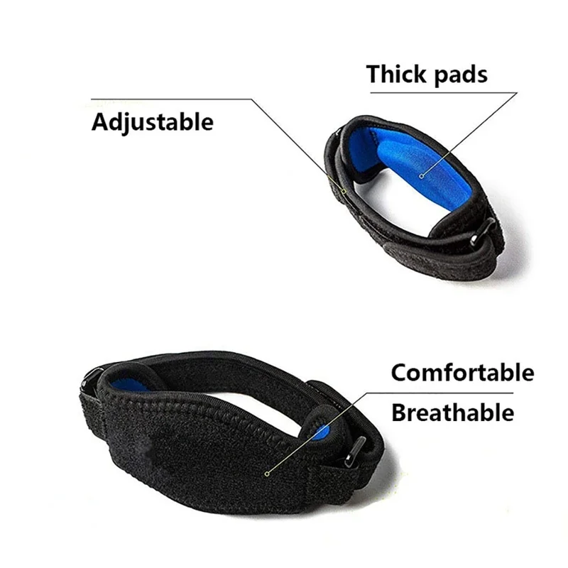 Sports Adjustable Elbow Support 1PC Basketball Tennis Golf Elbow Strap Pads Lateral Pain Syndrome Epicondylitis Braces elbow brace elbow strap elbow pads