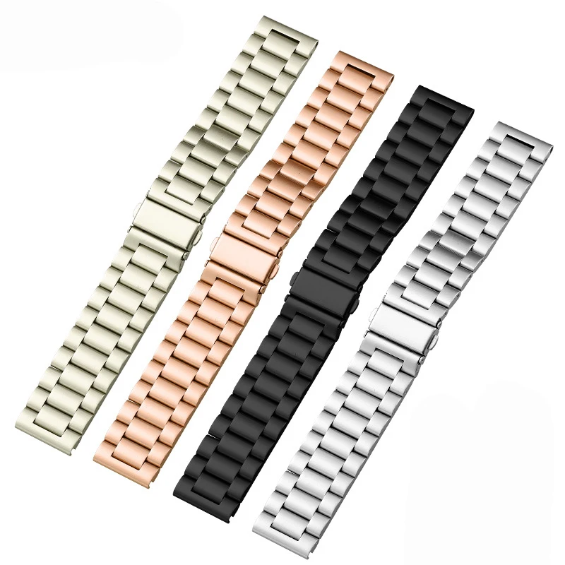 Fine Steel Strap For Apple Watch Band 49mm 44mm 40mm 45mm 41mm 42mm 44 45 49 mm Bracelet iWatch Ultra Series 7 5 6 3 SE 8 Bands