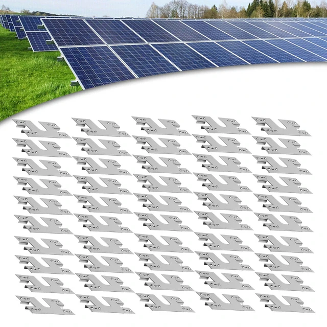 50 stücke PV Erdung Leitfähigen Blatt Dichtung Solar Panel Kabel
