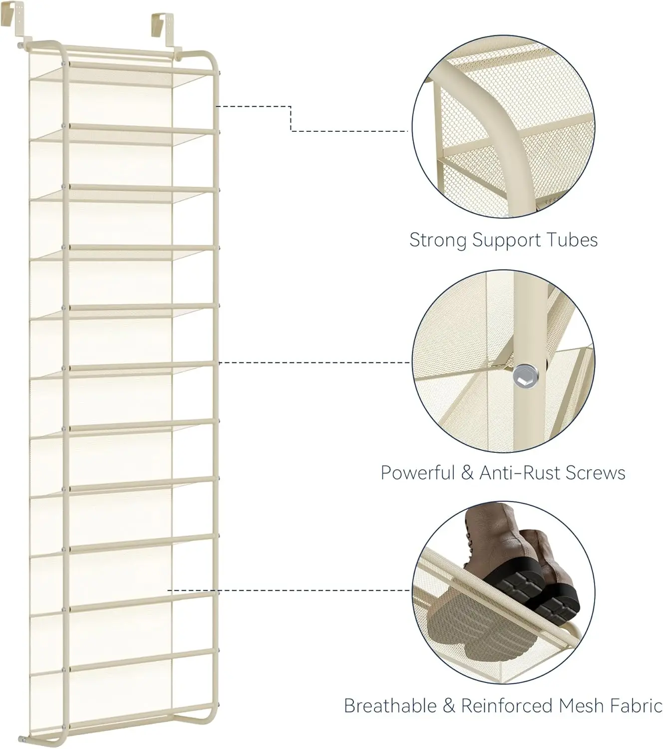Over Door Shoe Organizer