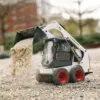 1/14 RC Hydraulic Skid-Steer Loader SM450 I6S Painted Assembled Remote Control Wheeled Car Sound Light Group Servo Toy Model 5