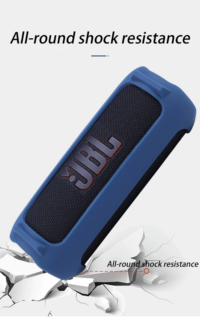 pele com alça, Mosquetão para JBL Flip6, Saco sem fio, Novo