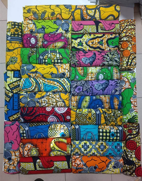 Veritable Wax Pagne African Super Real Holland Wax VL Original 2024 Batik Lace Dress Dutch Loincloth 6 Yards 100% Cotton