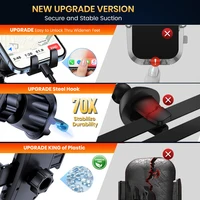 TOPK Support Téléphone Voiture,  Porte Téléphone Rotatif à 360 Degrés pour Grille D'aération de Voiture GPS pour Smartphone iPhone Android 4