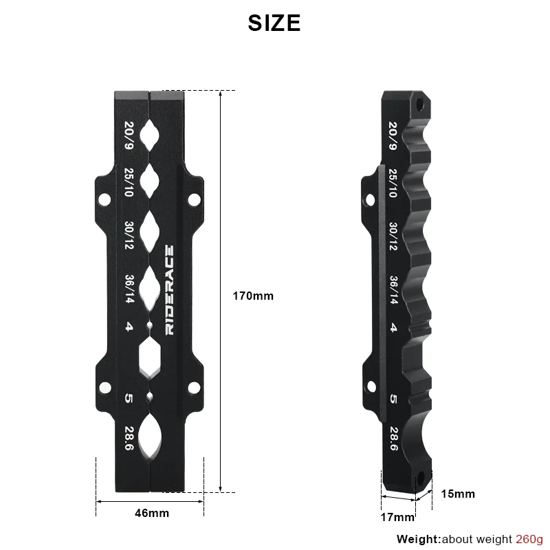 ZTTO Morsa da tavolo universale per bicicletta Inserti Morsetto Strumento Morsa per mascella Banco da tavolo da lavoro Apparecchi multifunzione Mozzo per bici Pedale forcella MTB  18