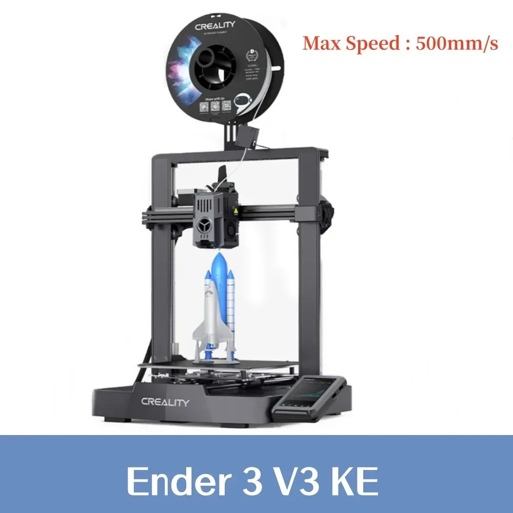 Stampante 3D Creality Ender 3 V3 SE, 250 mm/s di velocità di stampa FDM 3D