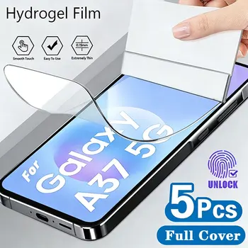 5PCS Pellicole morbide in idrogel per Samsung Galaxy A57 A37 A17 A56 A36 A55 A16 A26 A15 A54 A35 A25 A14 A34 A24 A53 A33 Protezione per lo schermo