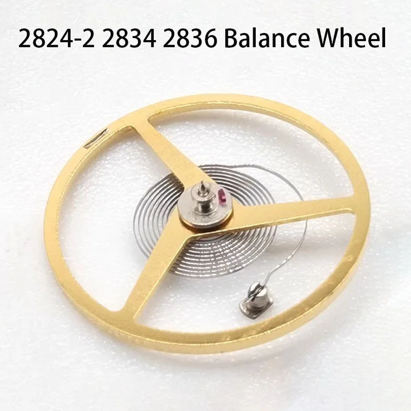 Watch accessories Movement ETA 2824-2 2834 2836 Balance wheel Full ...