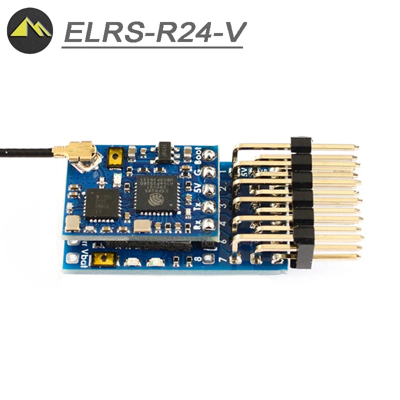 

Приемник для Дронов MATEK Mateksys ExpressLRS ELRS 2,4 ГГц ELRS-R24-V 7CH PWM выходы Vario подходит для Дронов RC FPV с фиксированными крыльями