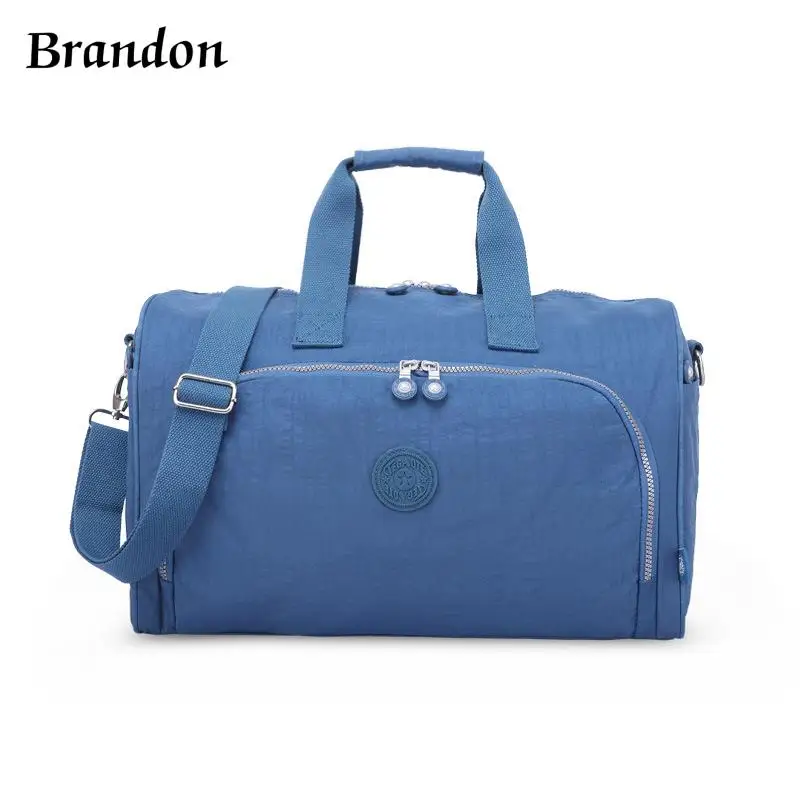 

New Nylon Handbag Large -Capacity Wear -Resistant Casual Fitness Bag Bag Short Travel Bag