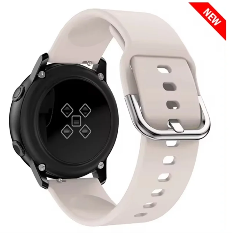 Premium Silicone Watch Strap, 20mm/22mm Band