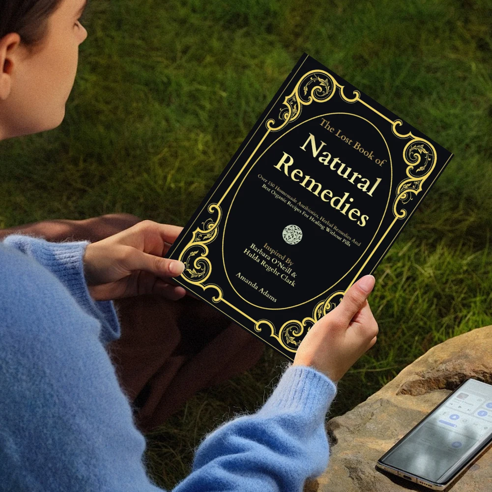The Lost Book of Natural Remedies: Over 150 Homemade Antibiotics,Herbal Remedies, and Best Organic Recipes For Holistic Healing
