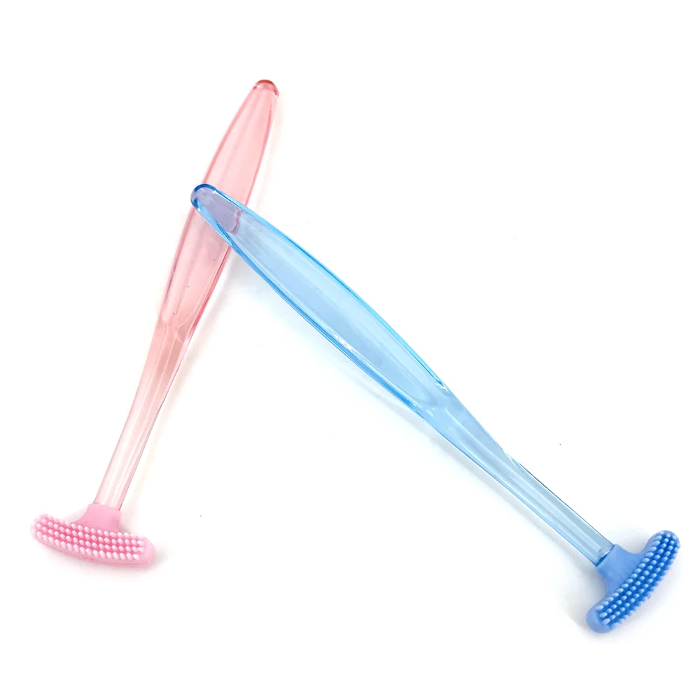 Puliscilingua in silicone e detergente orale per alito fresco_voghion.com