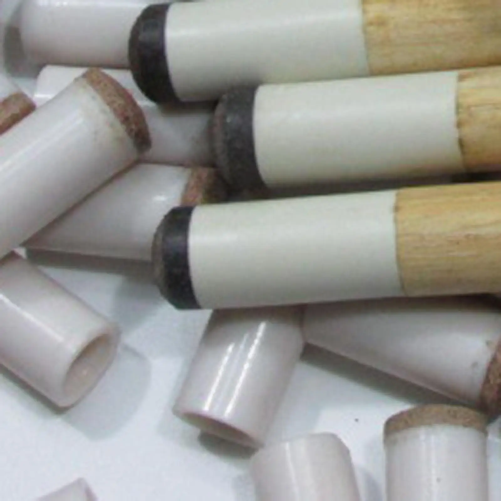 10 Pack Pool Cue Tips and Ferrules, Snooker Repair Professional Billiard Cue Head Thick Long Ferrules 10 Pack Pool Cue Tips and Ferrules, Snooker Repair Professional Billiard Cue Head Thick Long Ferrules