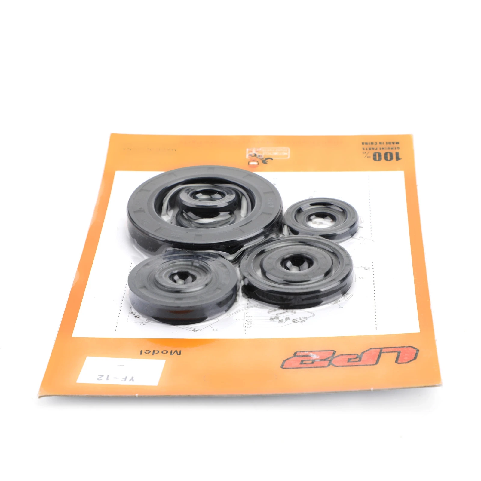 Areyourshop for Honda CR250R CR250 CR 250 250R 2002-2004 2003 Engine Oil Seal Kit Set 9pcs Seals Motorcycle Accessories