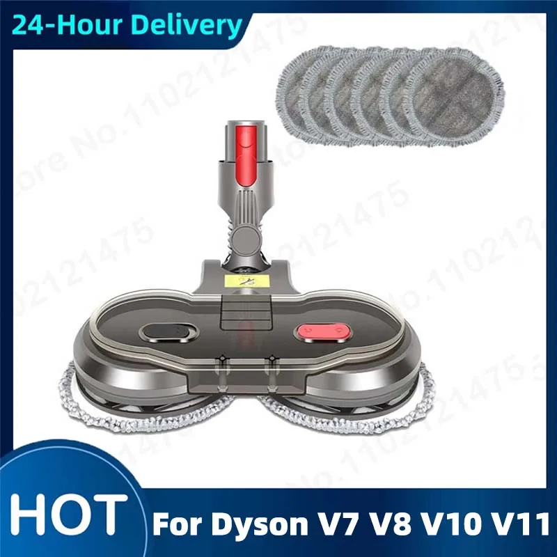 Acessórios de Aplicação Elétrica para Dyson v7 v8 V10 V11 Aspirador Mops Piso Limpeza Substituível Peças Fixação