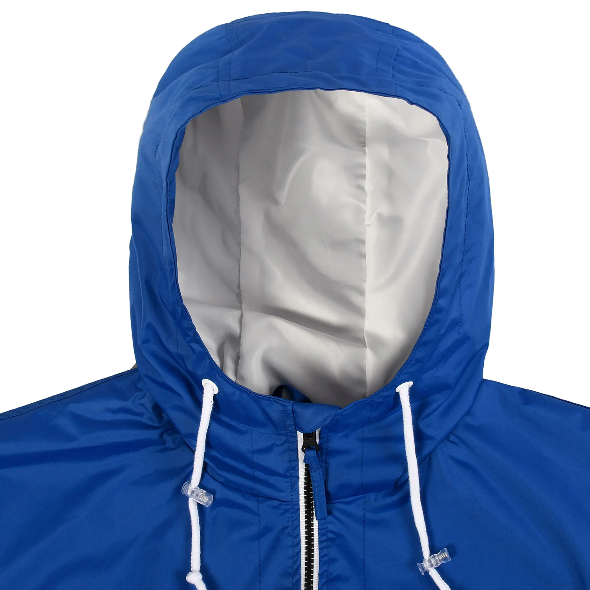 Men's Spring And Autumn New Colorblock Casual Jacket, Fashionable Hooded Windbreaker Coat