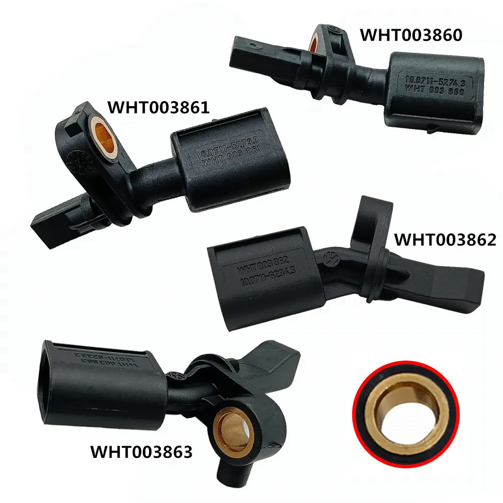 ABS Wheel Speed Sensor WHT 003 860 861 862 863 For VW Golf Fox Polo Up