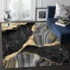 Abstract Marble Carpet for Living Room Luxury Home Decorations Sofa Table Large Area Rugs Bedroom Bedside Floor Mat Tapis Salon 6
