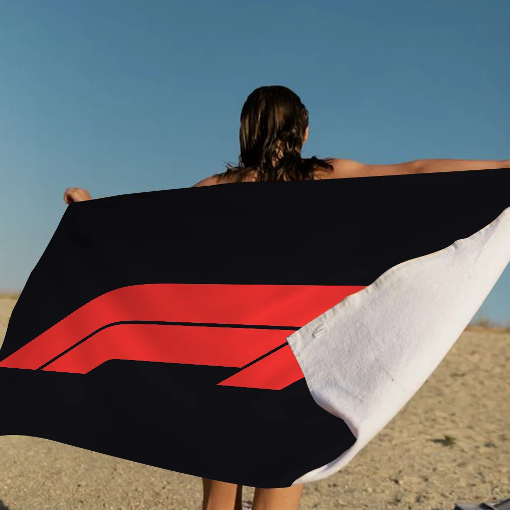 Racing Car F1 Pattern Towel Microfiber Beach Towel Absorbent Quick dry Soft Yoga Swimming Resort Mountain Climbing