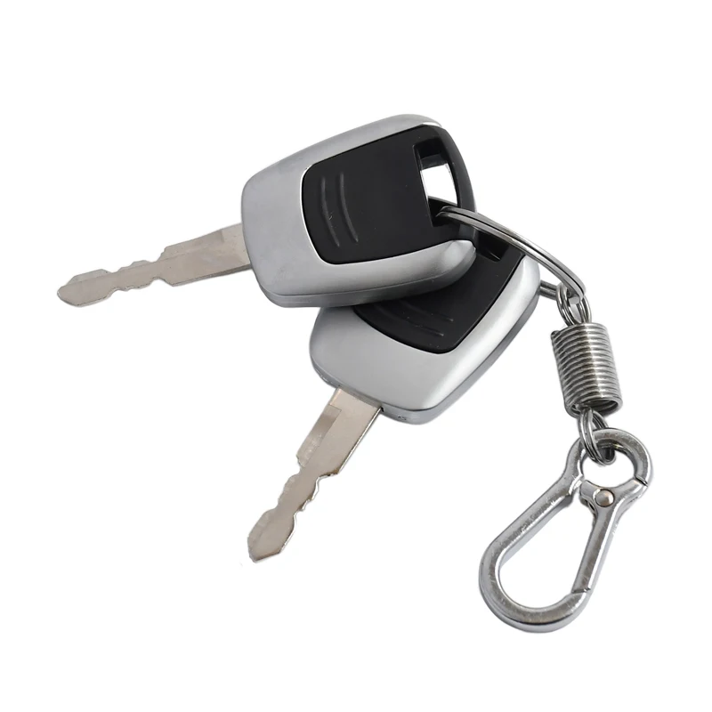 2Pcs Key 21Q4-00090 21Q400090 Compatible with Hitachi Compatible with Hyundai Sunward