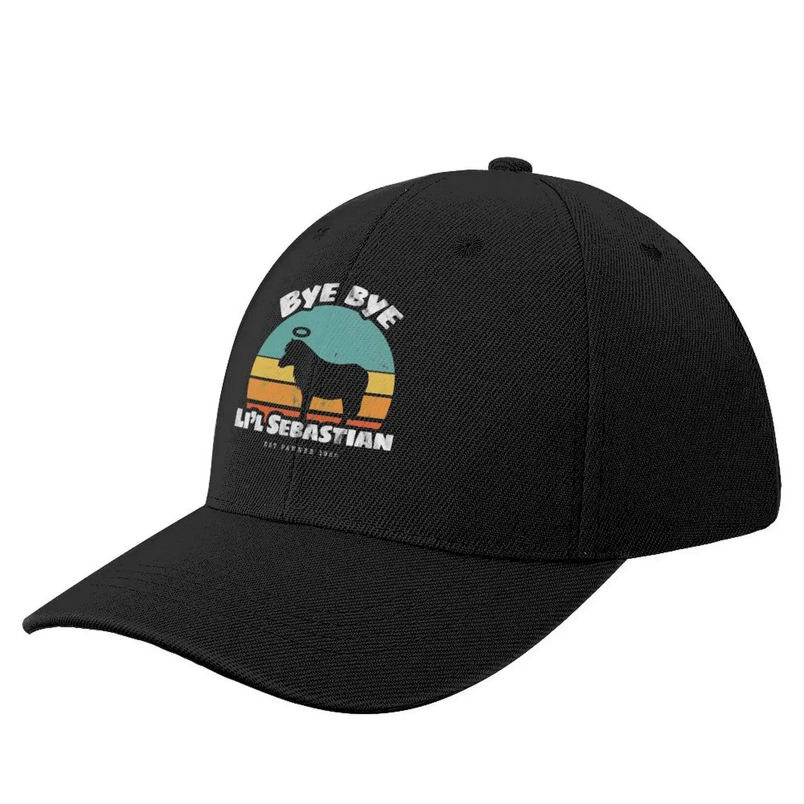 

Bye bye Li'l Sebastian  Est Pawnee 1986 Baseball Cap New In The Hat Mountaineering Hat Beach derby hat Mens Women's