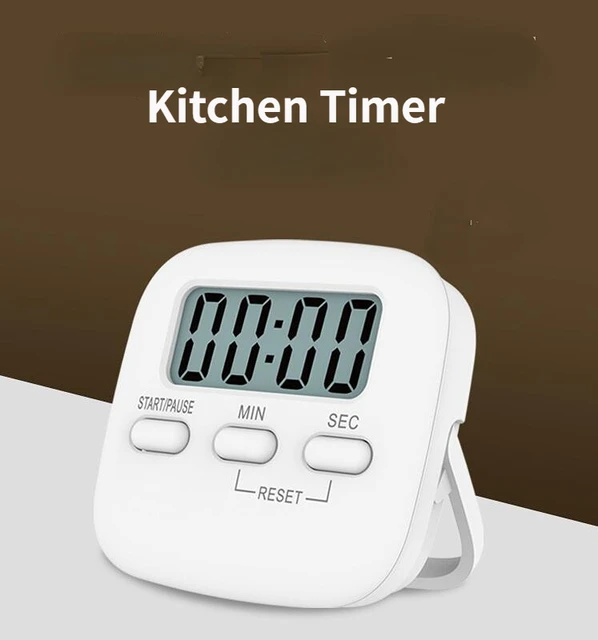 Digital Kitchen Timer, Cooking Timer, Strong Magnet Back, For Cooking Baking  Sports Games Office (Battery Not Included) - AliExpress