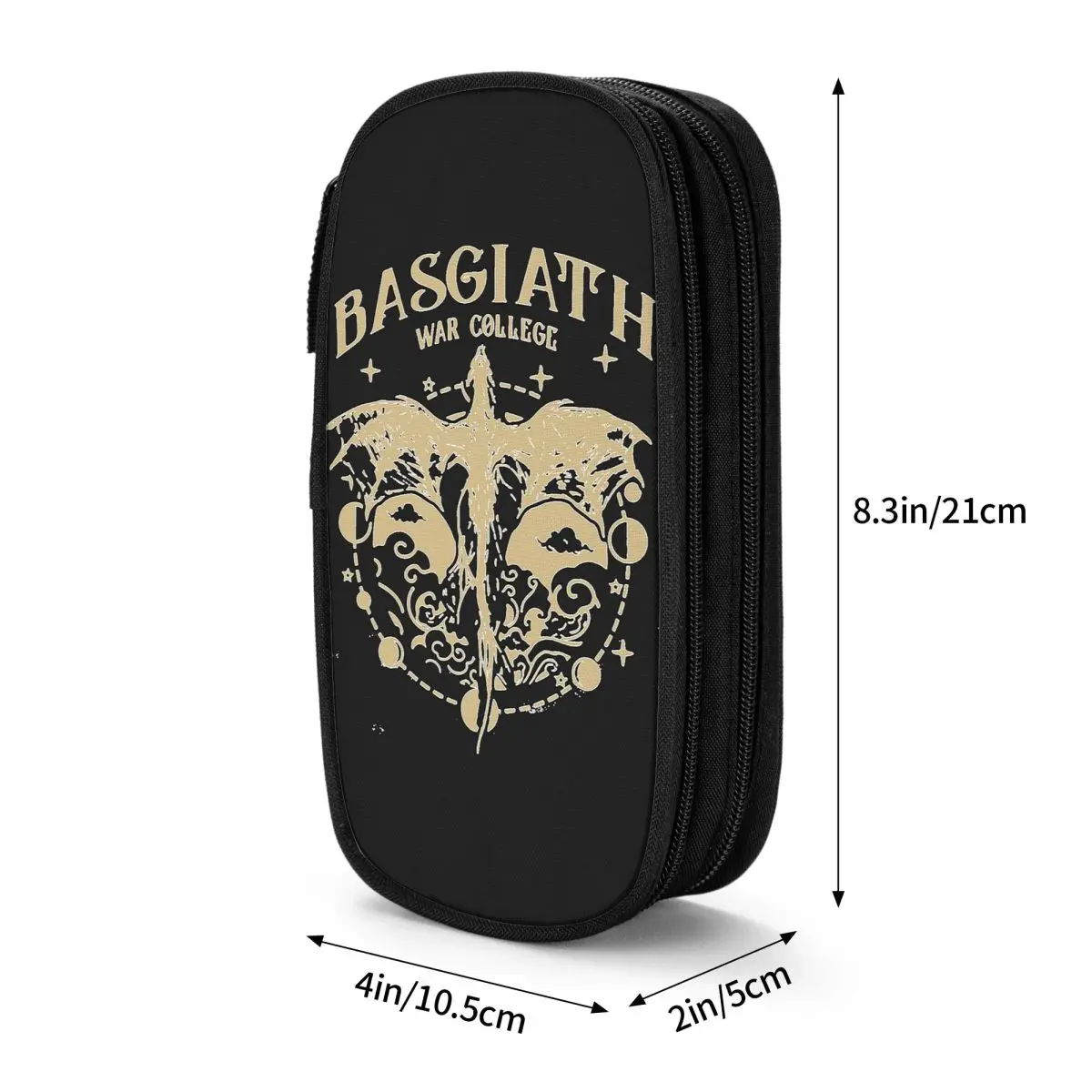 Basgiath War College 학생용 4 번째 날개 연필 케이스 선물 펜 박스 연필 가방 문구 용품 펜 홀더 가방