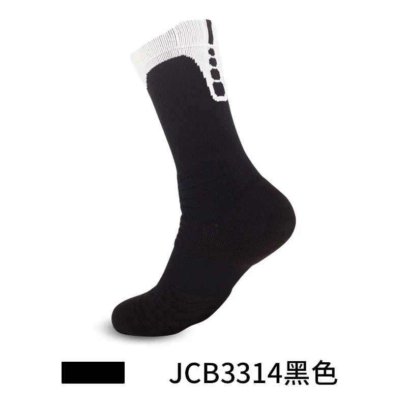 

Thickened actual basketball socks men's cycling running sports socks towel bottom mid-tube elite ball socks wholesale