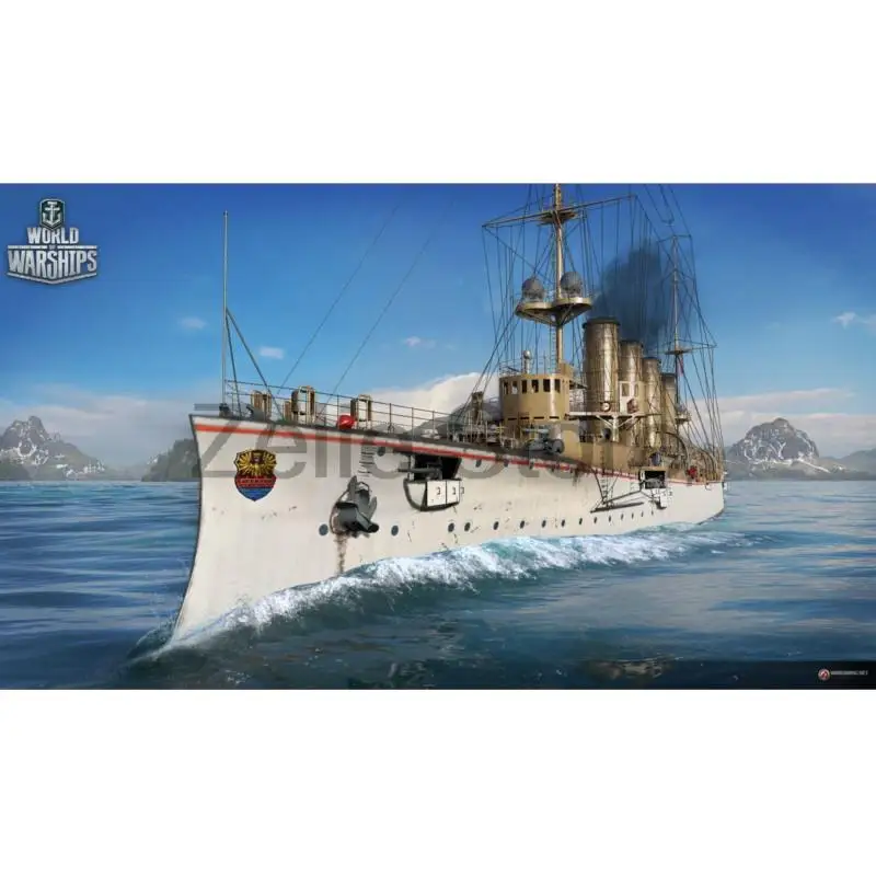 

1/700 Emden — German special premium Tier II cruiser Resin 3D Printed Ship Model Assembled Self Homemade Toys Hobby Gift Kits