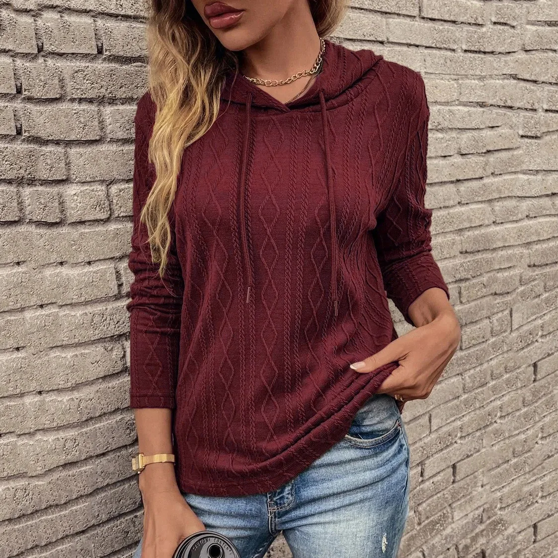 Pullover side detail
