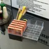 7-Compartment Transparent Makeup Organizer for Eyeshadow Palette and Cosmetics, Vanity Table and Bathroom Countertop Storage Box 3