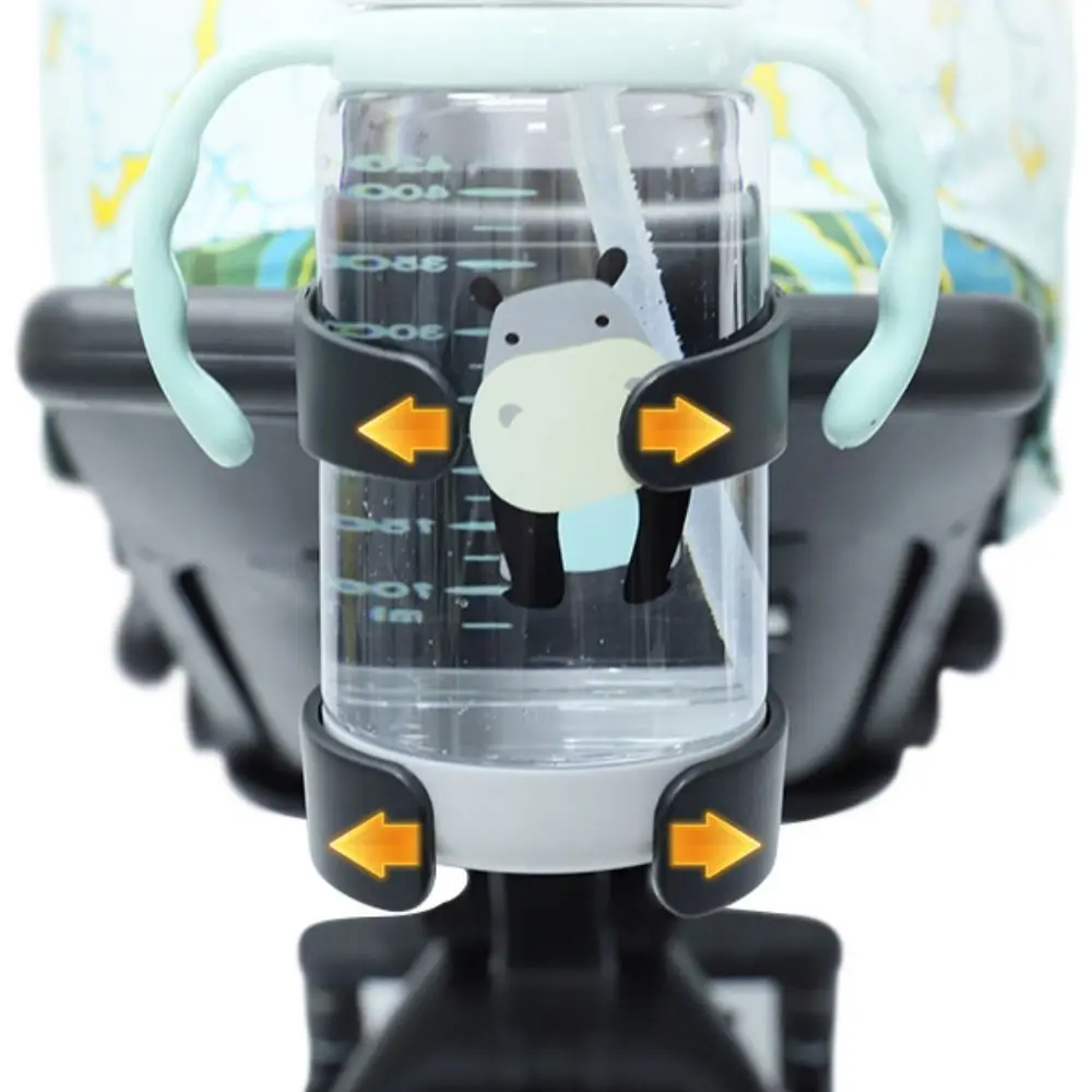 Baby Pram Baby Stroller Cup Holder Anti-Slip Multi-function Bicycle Water Bottle Holder Pushchair Accessories 360° Rotate