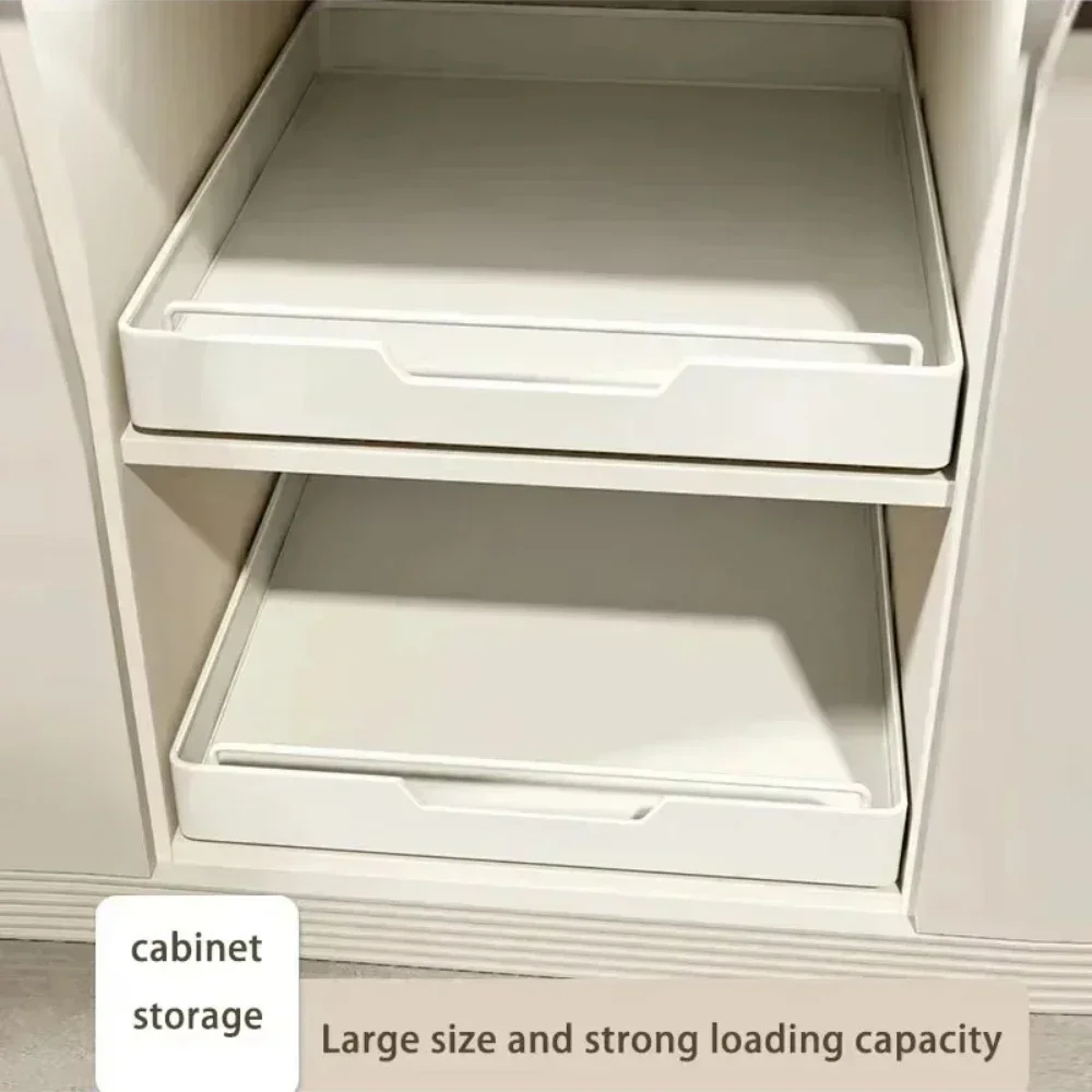 Kitchen Storage Rack Slide Rails Pull-out Kitchen Drawer Type Storage Tray Spice Box Rack Cabinets Organizer storage box,spice rack,storage tray,kitchen tray,bamboo organizer tray,jewelry storage tray,rotating storage organizer