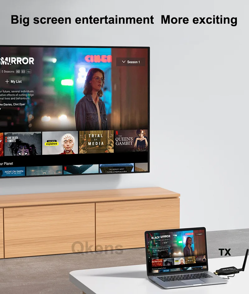 HDMI Wireless Transmitter Receiver 50m Video HDMI Extender Kit TV Display Adapter for Camera DVD PC to Projector TV 18 S9e20b59f1bde4b3bbde79709dcbc663dm