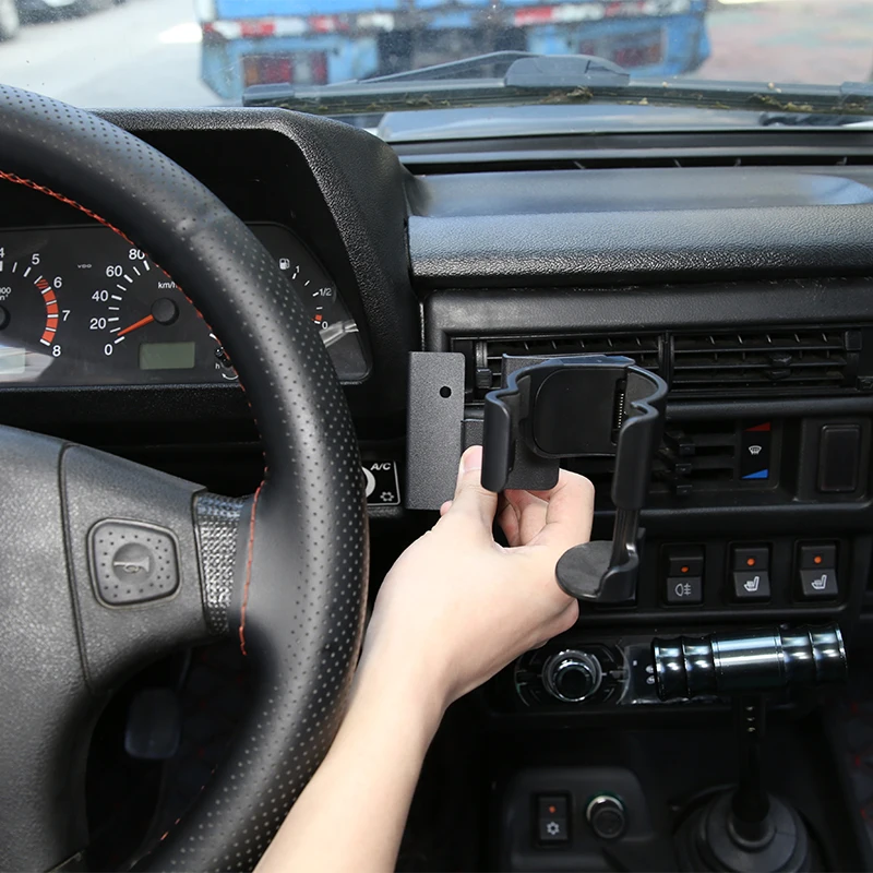 

For Lada mud tile Car styling Central control cup holder mobile phone stand Glasses holder Car interior accessories