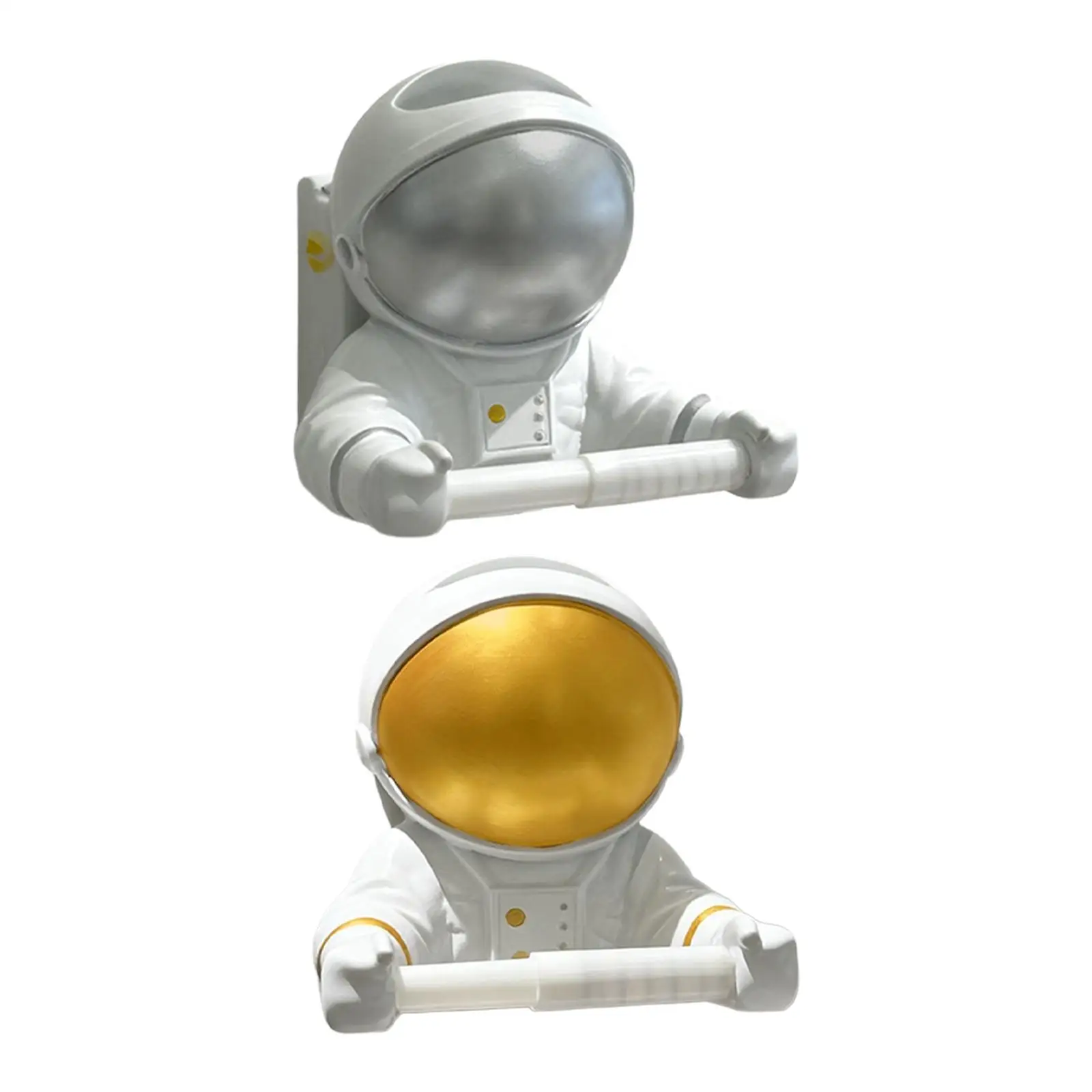 Modern Astronaut Toilet Tissue Holder Kids Cartoon Decorative Bathroom Roll Organizer for Toilet Storage
