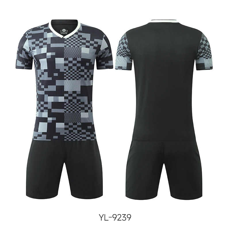 Children's Breathable Soccer Jersey and Training Tracksuit Set