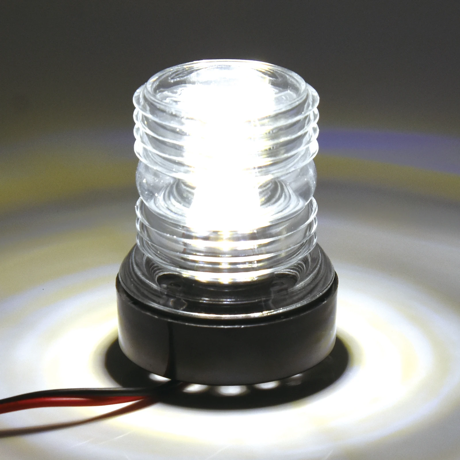 Feu de Navigation Bateau LED 360 Degrés 12V Lampe d'ancre de Navigation