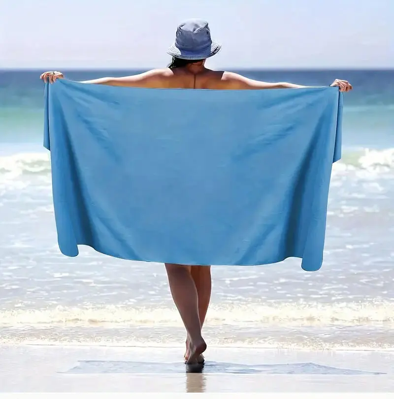 Microfiber Sports Towel Set - Fitness Swimming Yoga Camping Beach Towel