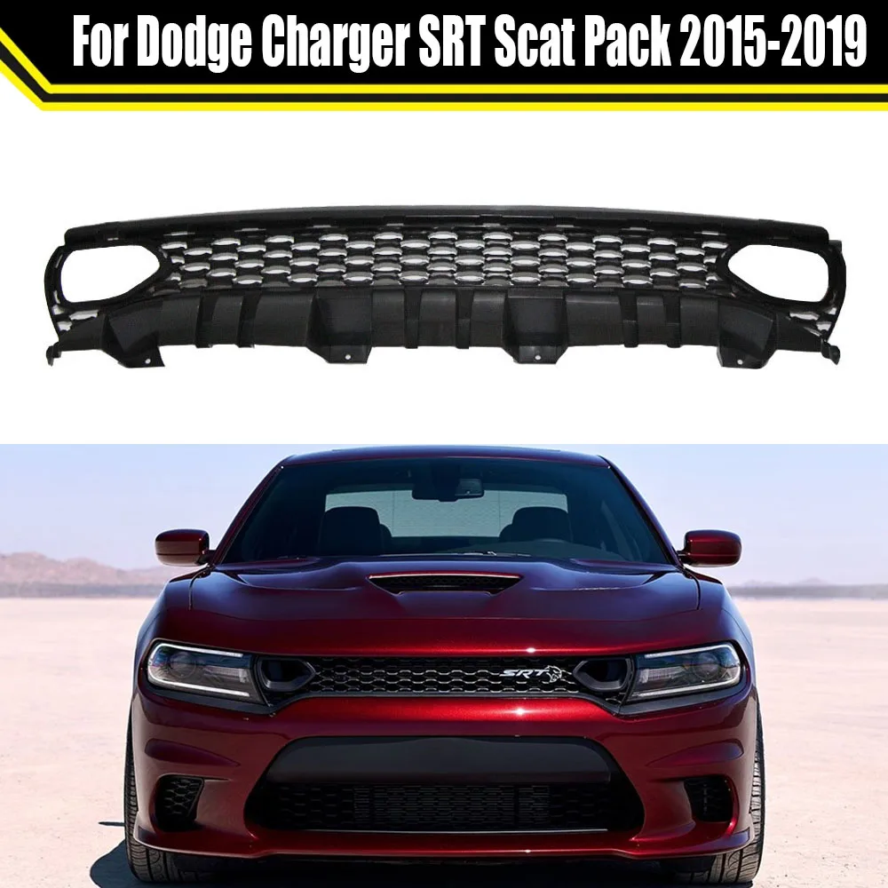 

Car Accessory Front Bumper Grille Centre Panel Styling Upper Grill For Dodge Charger SRT Scat Pack 2015-2019 Radiator Grills