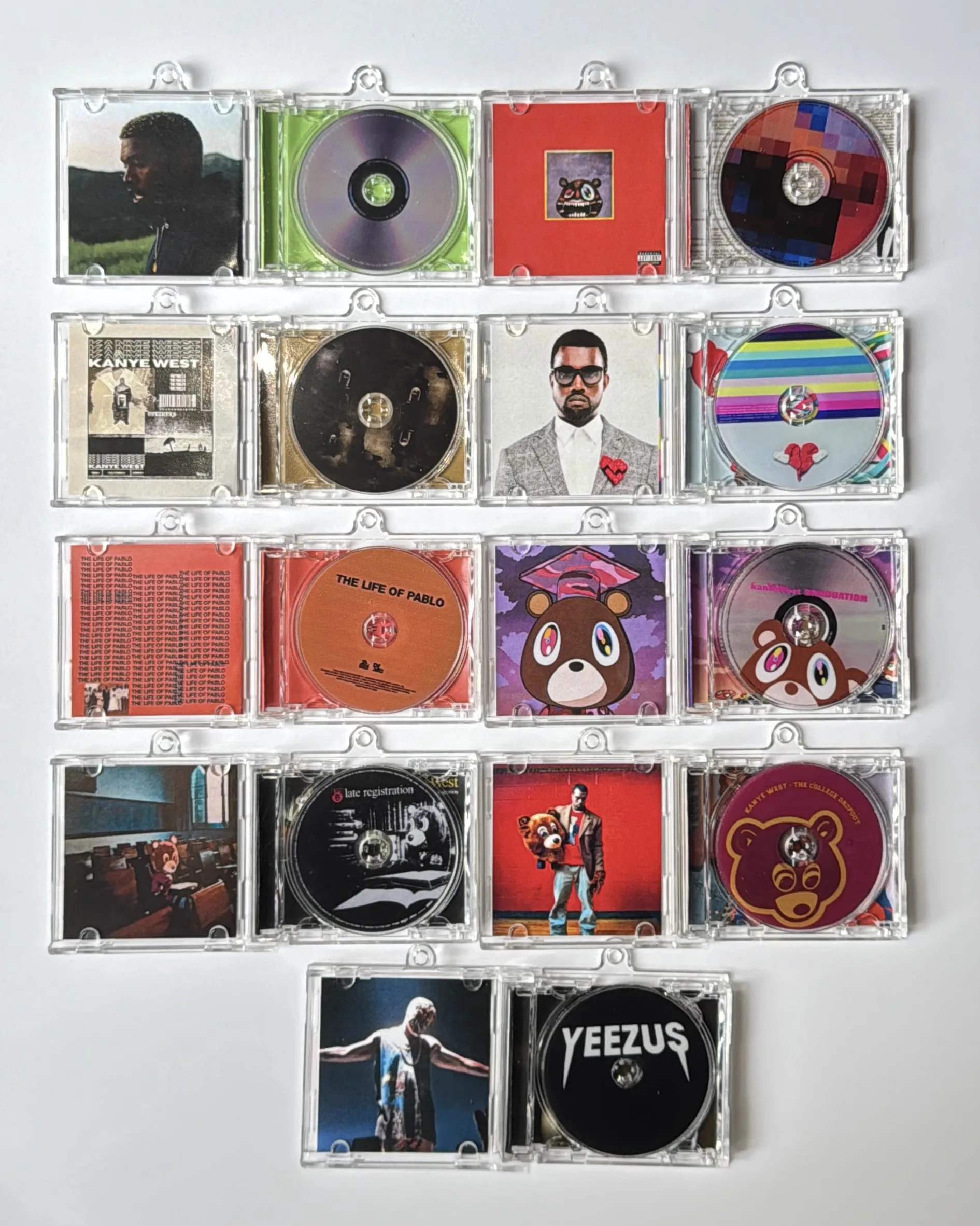 KANYE WEST CDセット Kanye West: First 5 Studio Album CD Collection with Bonus Art Card