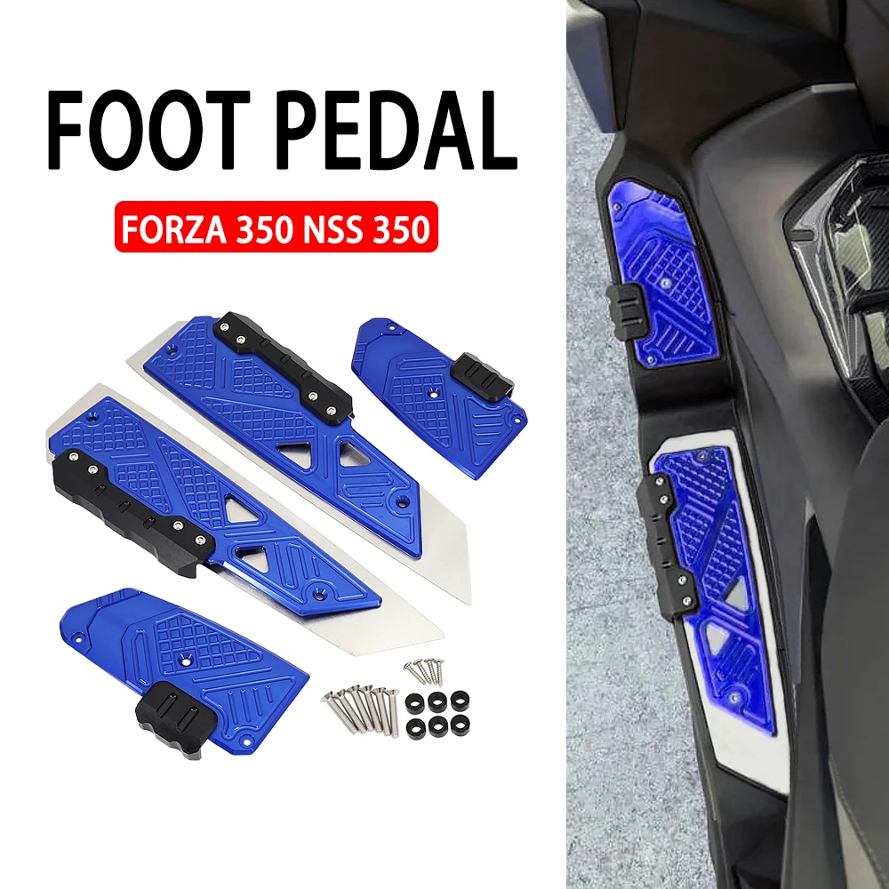 

2018 2019 2020 2021 For FORZA 350 NSS 350 Motorcycle Accessories 5 colors Footrest Foot Pedal Footboard Plate Forza350 NSS350