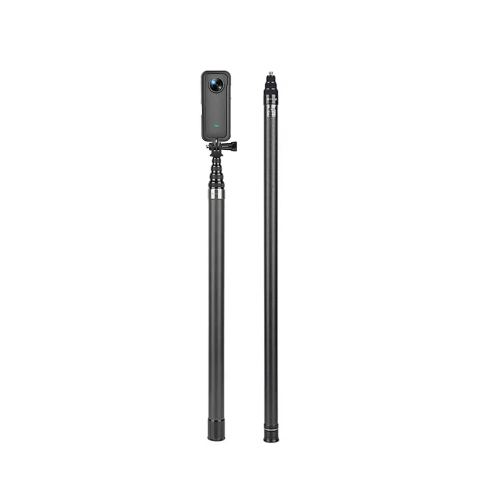 Carbon Fiber 3m Invisible Selfie Stick Monopod