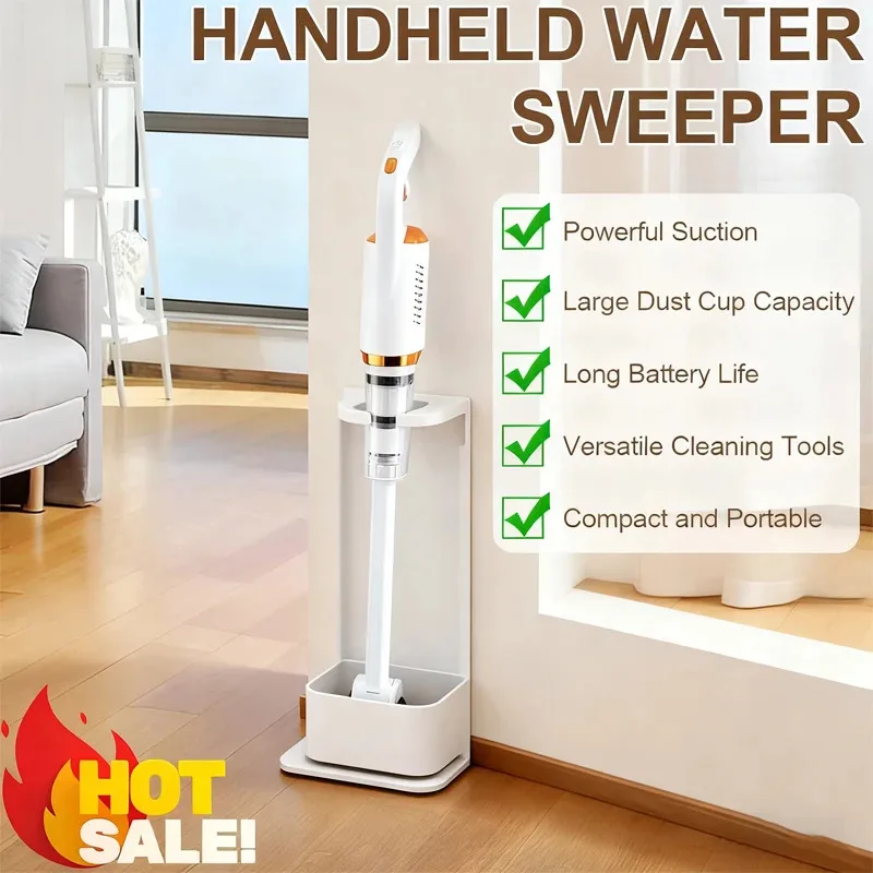 2026 Portable Multifunctional Household Cleaning Machine Powerful Wireless Car Vacuum Cleaner Portable 2000mAh Hand-held Sweeper